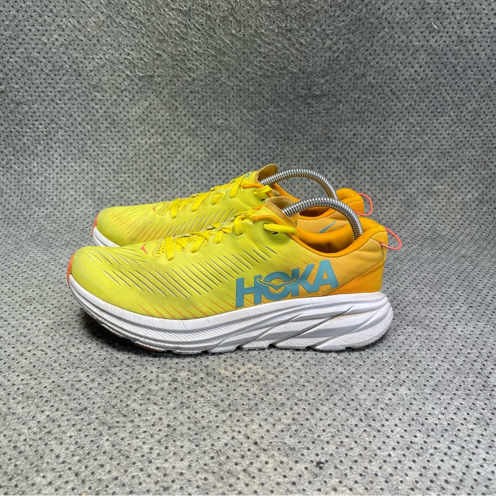 Hoka One One Rincon 3 Orange Running Shoes Size 8 Men’s